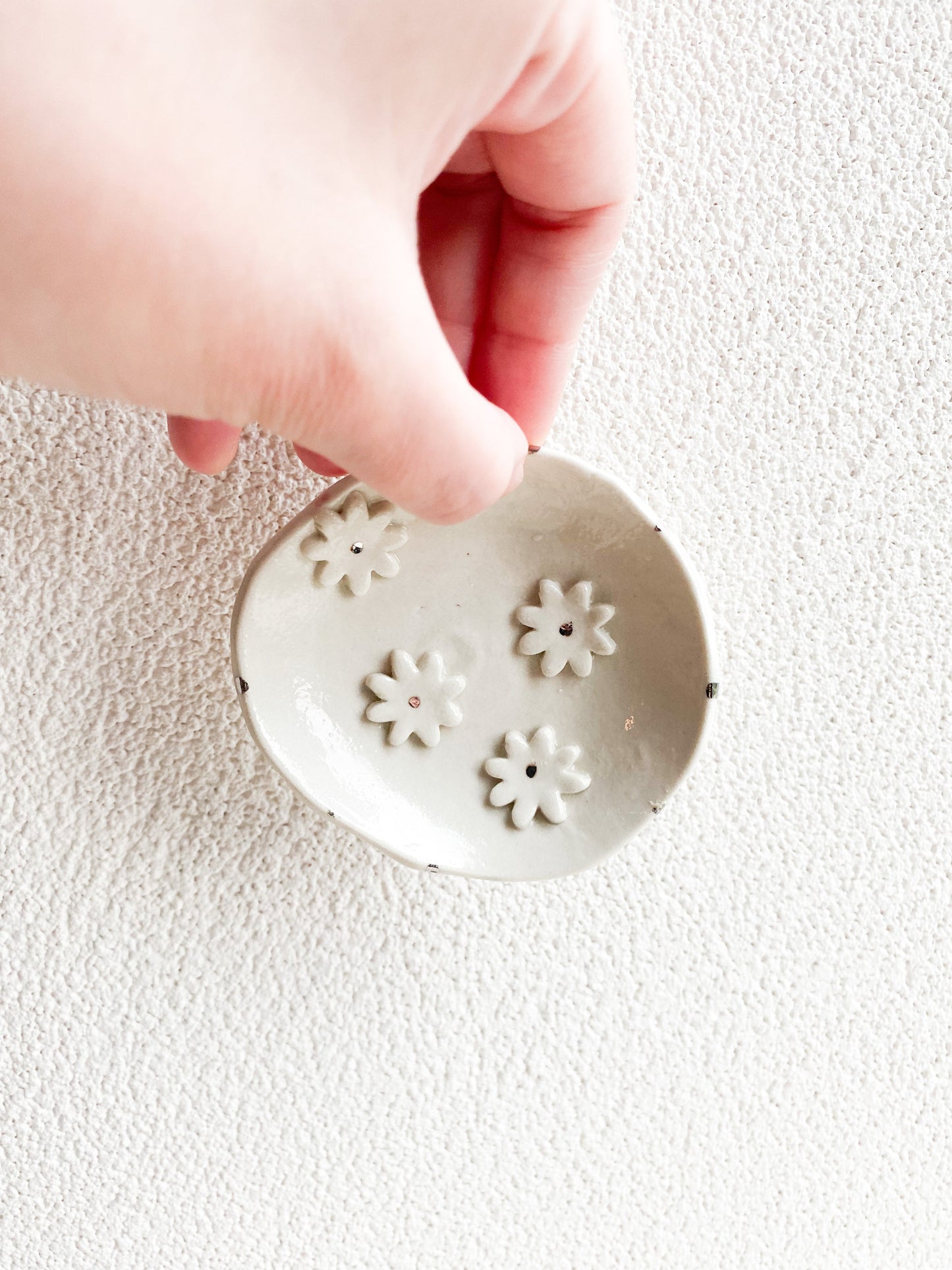 FLOWER RING DISH C
