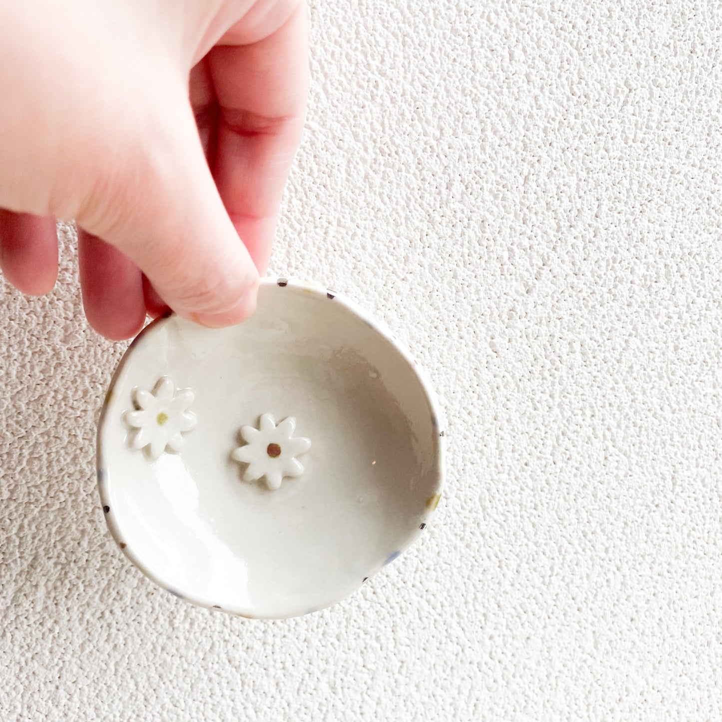 FLOWER RING DISH C