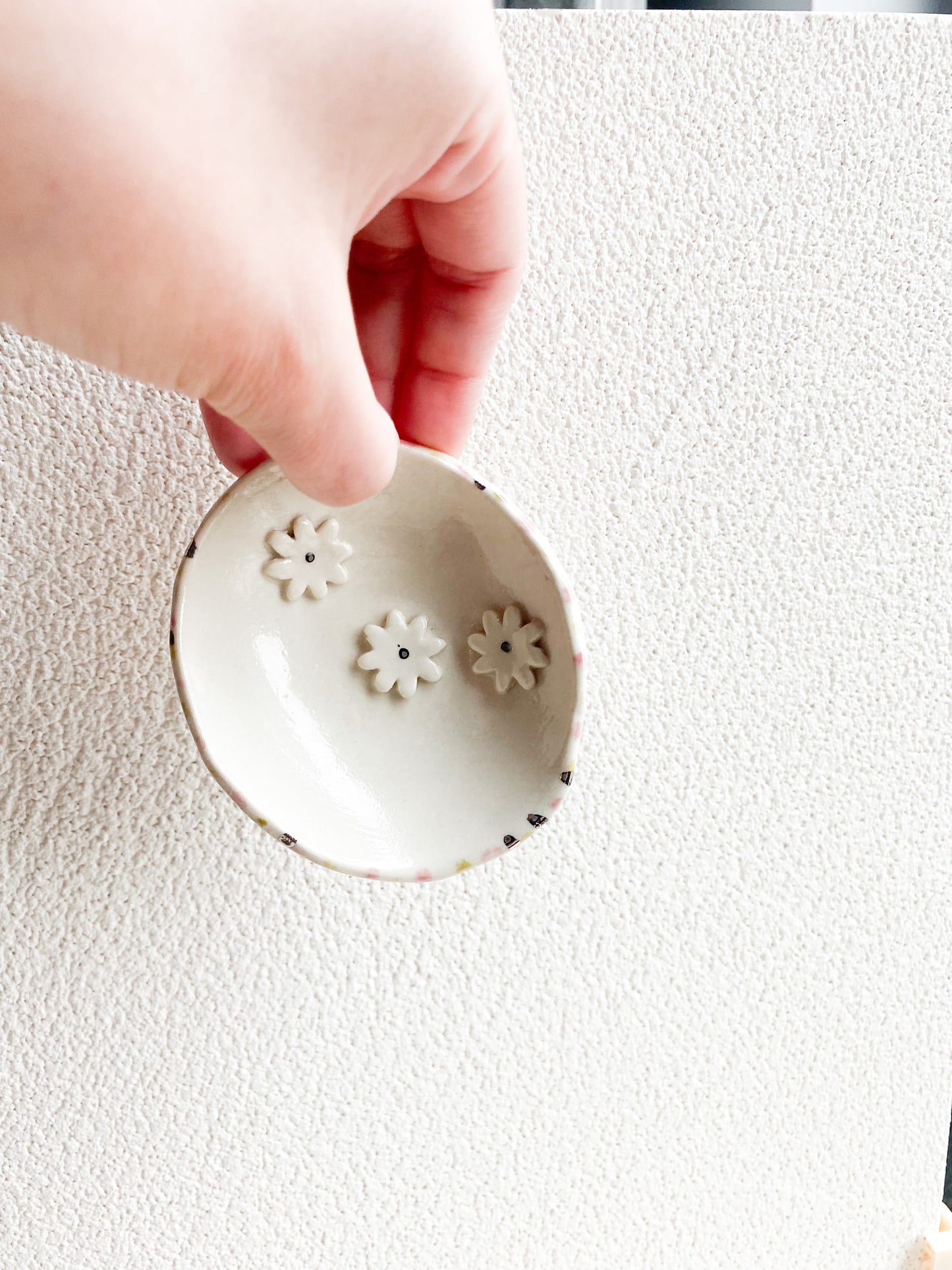 FLOWER RING DISH D