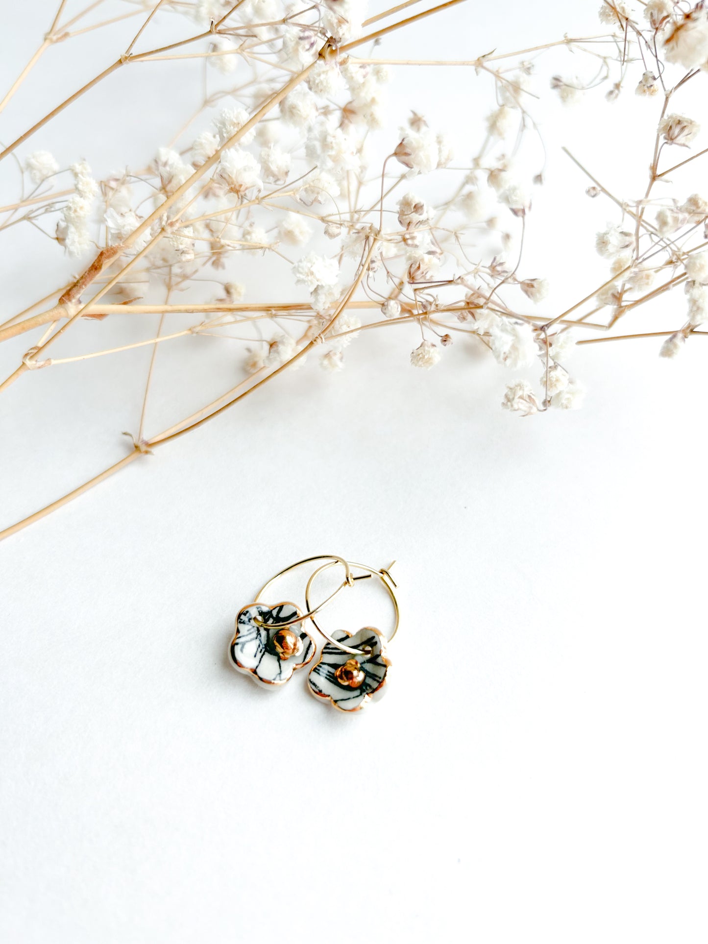 WILD POPPY BLACK PRINT