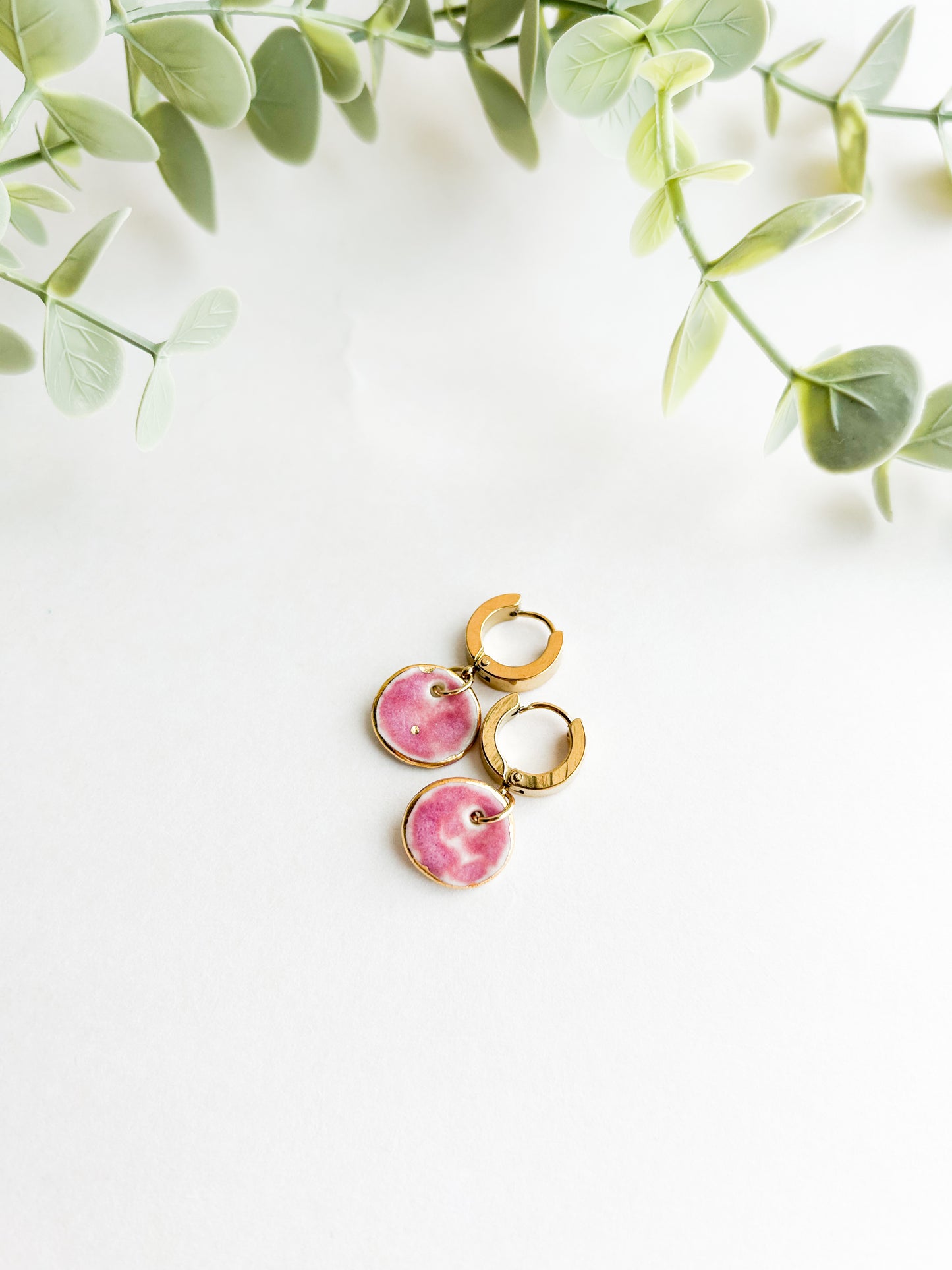 ARGOLLITA EARRINGS PINK