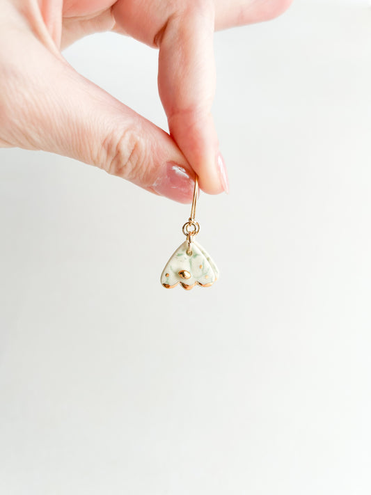 PETAL SEMI HOOP GREEN PRINT