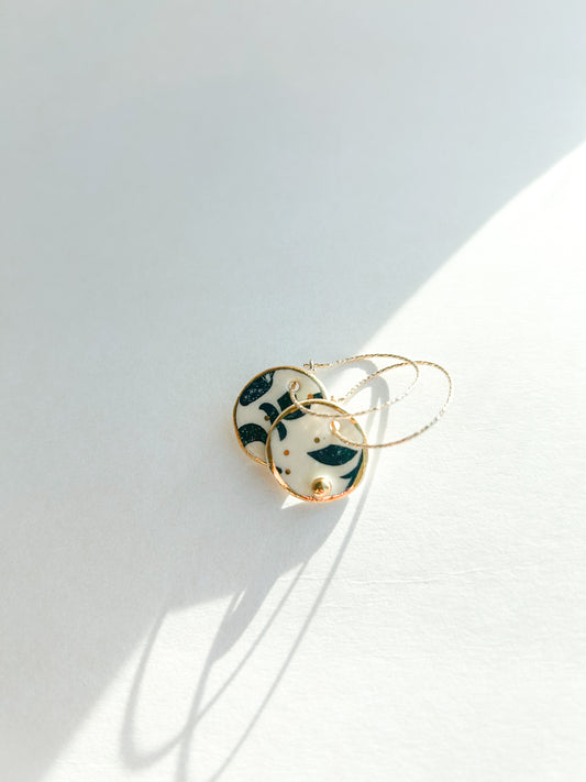 ALWAYS HOOP BLACK PRINT