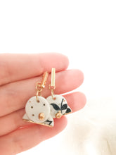 Load image into Gallery viewer, PRINT D / CERAMIC EARRINGS
