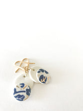 Load image into Gallery viewer, Copy of PRINT J / CERAMIC EARRINGS
